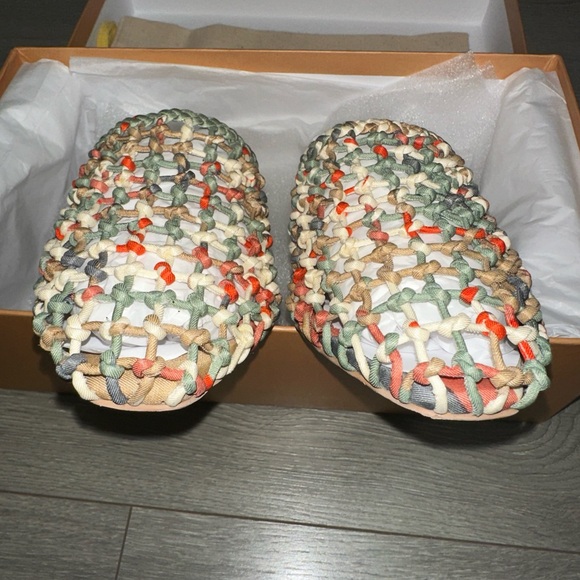 Cult Gaia Monica Silk Mules NWT - Picture 7 of 10